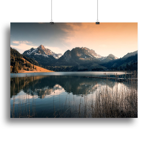 Magic Mood At Schwarzsee (Switzerland) Canvas Print or Poster