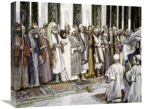 Global Gallery GCS-280400-22-142 22 in. Legend of the Tests of Suitors