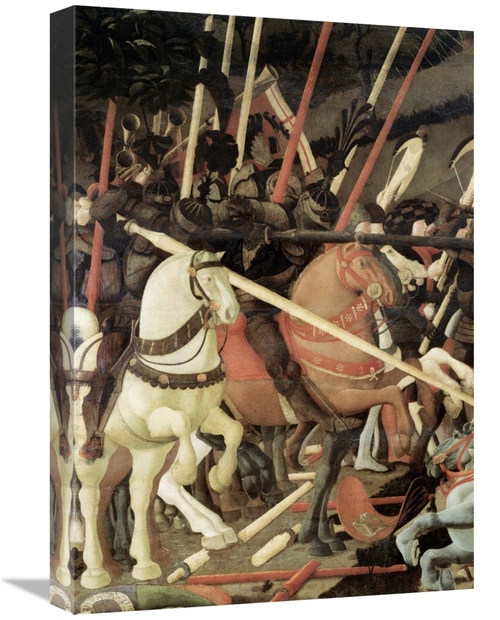 Global Gallery GCS-280603-22-142 22 in. Battle of San Romano - Detail 