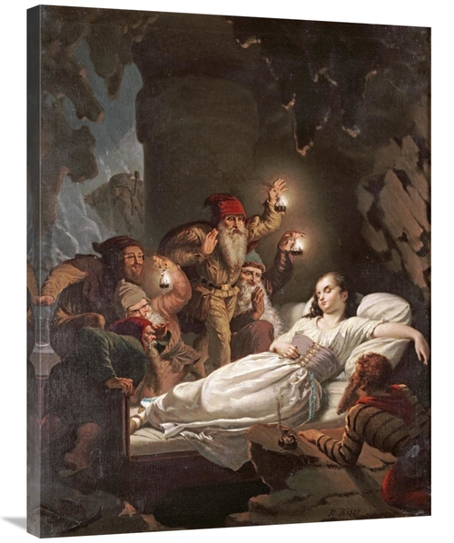 Global Gallery GCS-268463-36-142 36 in. Snow White Art Print - Roland 