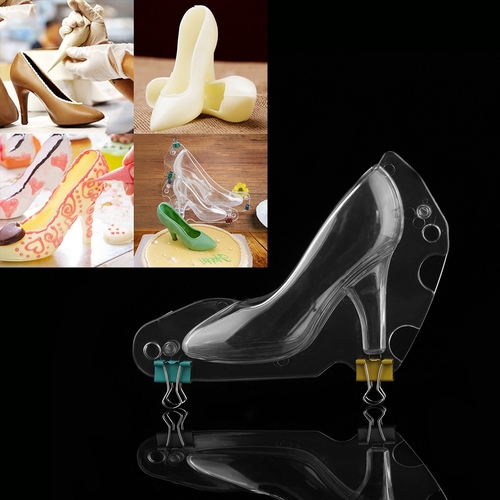 1 pc Cute High Heel Mold Bakeware Candy Suger