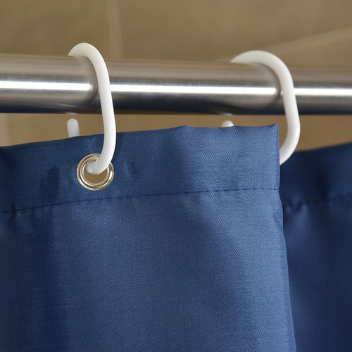 NavyBlue Polyester Bathroom Waterproof