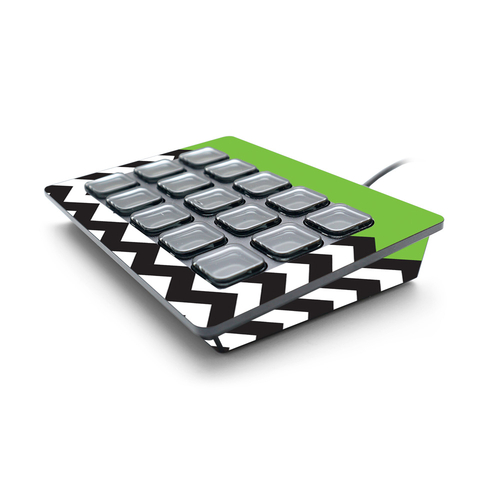MightySkins ELGSTDE-Lime Chevron Skin for Elgato Stream Deck - Lime Ch