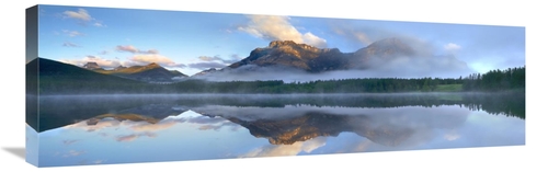 Global Gallery GCS-396698-1236-142 12 x 36 in. Panoramic View of Mt Ki