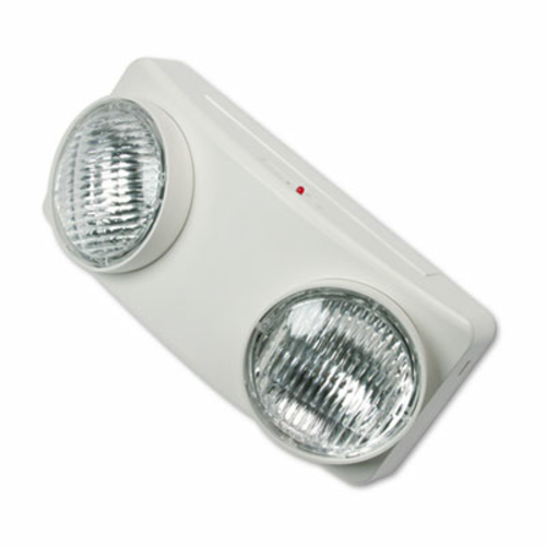 Tatco 70012 Swivel Head Twin Beam Emergency Lighting Unit- Polycarbona