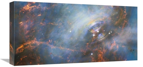 Global Gallery GCS-467455-1224-142 12 x 24 in. Core of the Crab Nebula