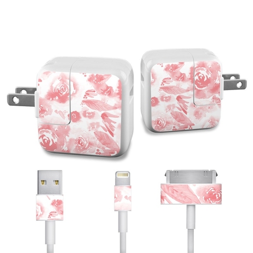 DecalGirl APCH-WASHEDOUT Apple iPad Charge Kit Skin - Washed Out Rose