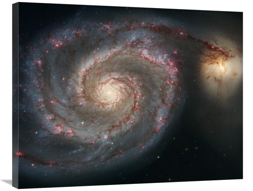 Global Gallery GCS-450042-2835-142 28 x 35 in. M51 - The Whirlpool Gal