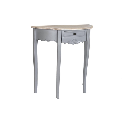 Console DKD Home Decor Grey Natural Wood Paolownia wood MDF Wood 80.5