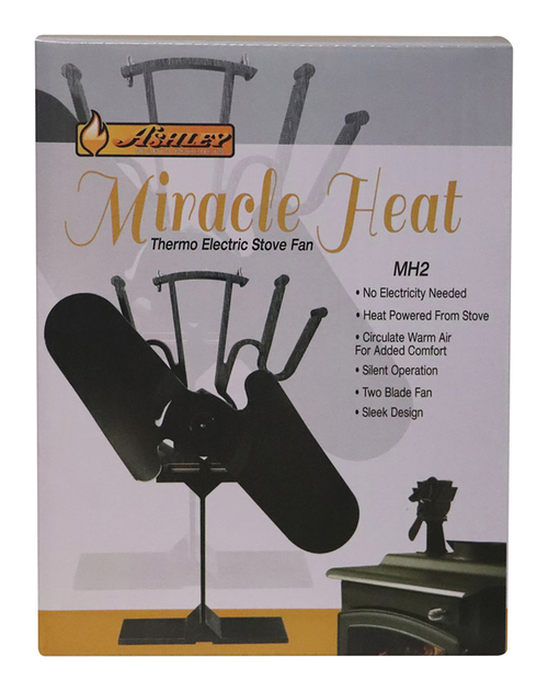 US Stove 4903456 Miracle Heat Steel Elegant Stove Fan