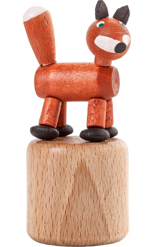 Alexander Taron 105-037 Dregeno Push Toy - Wobbly Fox