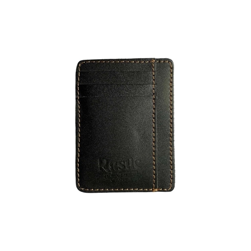 Genuine Leather Slim Card Wallet for Men Minimalist RFID Blocking Card
