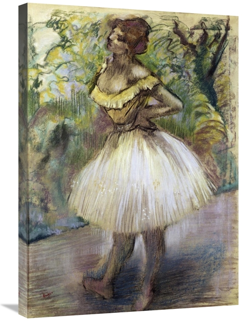 Global Gallery GCS-277312-30-142 30 in. Dancer in Yellow Art Print - E