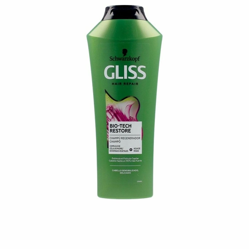 Restorative Shampoo Schwarzkopf Gliss Bio-Tech Restore (370 ml)