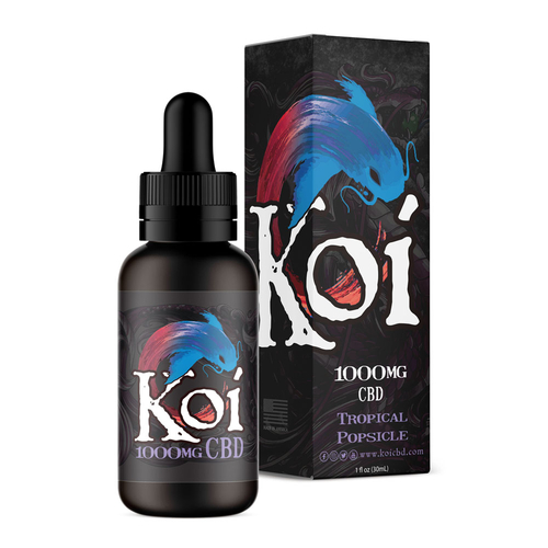 Purple Koi - Tropical Popsicle - 1000mg