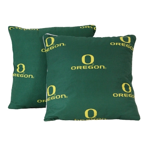 College Covers OREDPPR Oregon 16 x 16 Decorative Pillow Set