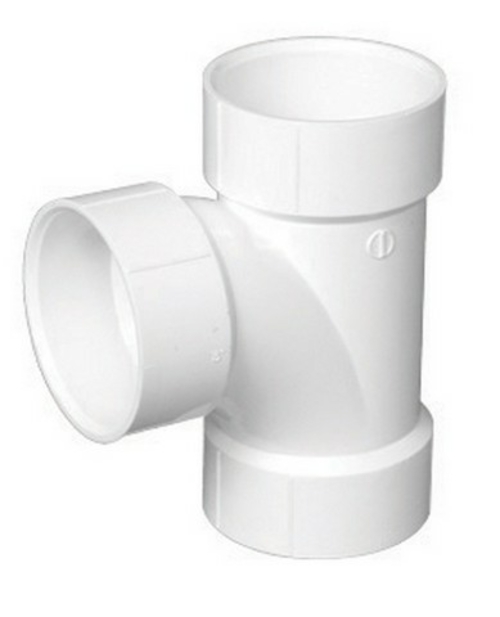 Charlotte PVC004001400HA 4 in. PVC Sanitary Tee