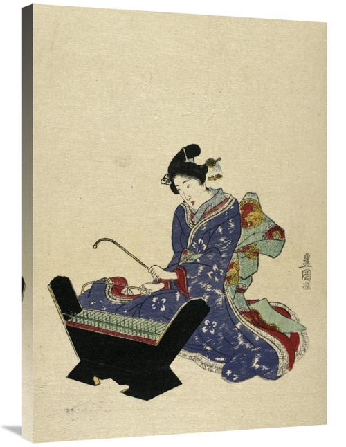 Global Gallery GCS-280585-36-142 36 in. Mokkin - Wooden Xylophone Art 