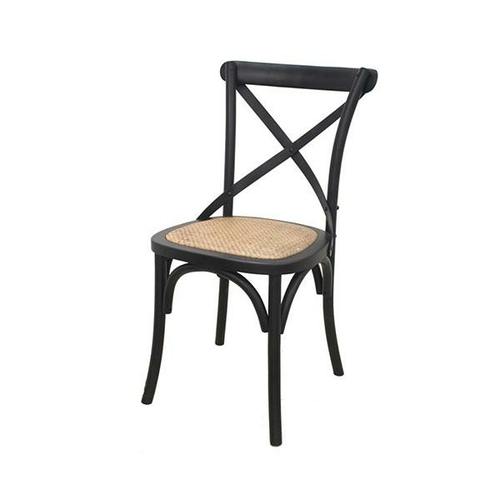 Crossback Dining Chair Black