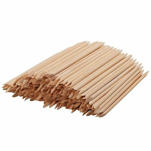 Manicure Wood Sticks 7". Pack of 1000 Cuticle Pushers for Manicure and