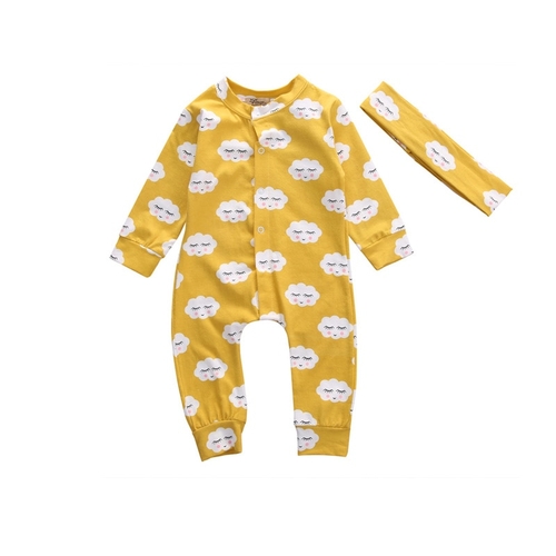 Spring Fall Newborn Baby Boy Girls Long Sleeve O