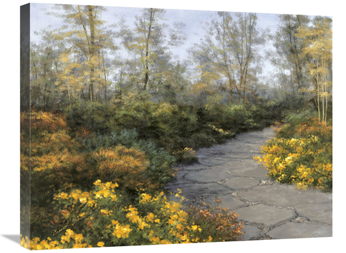 Global Gallery GCS-129746-2228-142 22 x 28 in. Step Into Autumn Art Pr