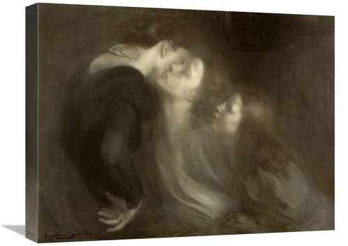 Global Gallery GCS-281835-22-142 22 in. Mothers Kiss Art Print - Eugen