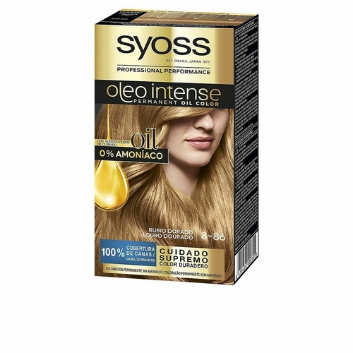 Dye No Ammonia Syoss Olio Intense Nº 8,86 (5 uds)