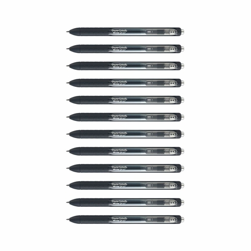 Gel pen Paper Mate Inkjoy Gel Black 12 Units