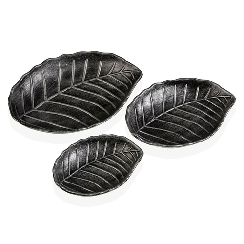 Centerpiece Versa Bay Pl MDF Wood (3 Pieces) (22 x 5 x 30 cm)