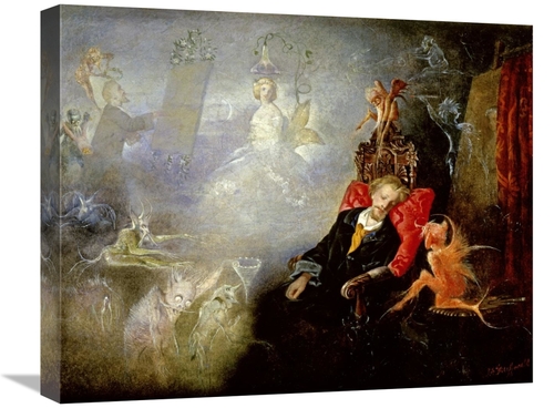 Global Gallery GCS-282036-22-142 22 in. The Painters Dream Art Print -