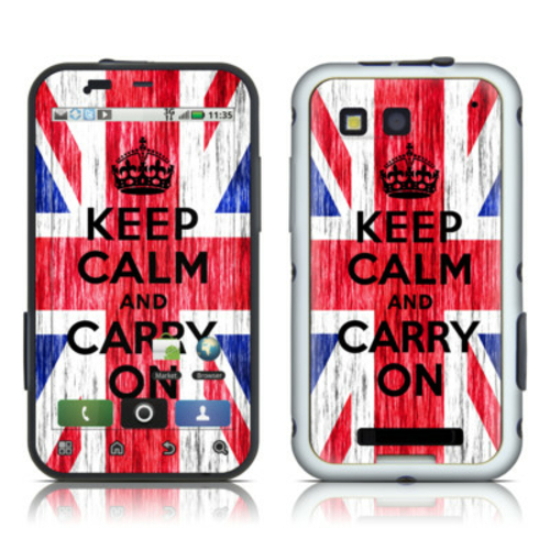 DecalGirl MDFY-KEEPCALMGRUNGE DecalGirl Motorola Defy Skin - Keep Calm