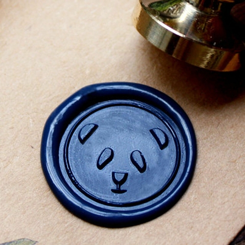 Panda Metal Stamp / Wedding Wax Seal Stamp