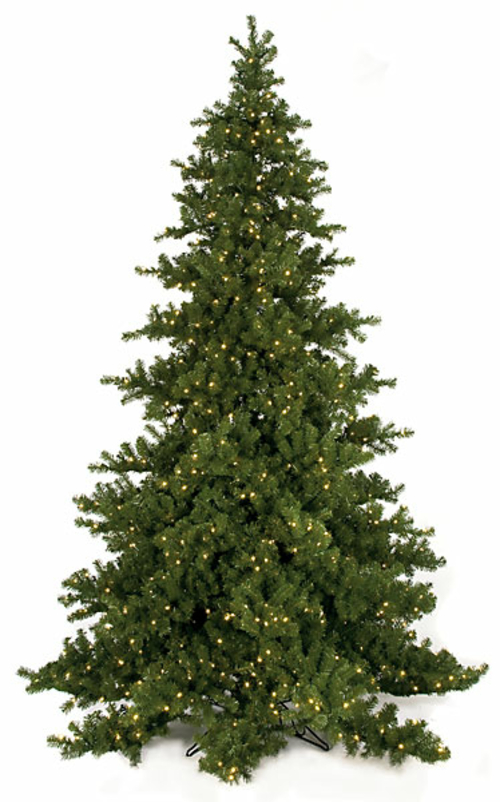 6 ft. Nikko Fir Tree with LED Light, Green