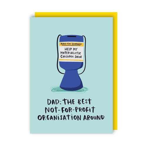 Not For Profit Father's Day Card (Pack of 6)
