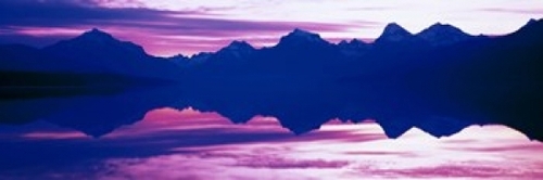 Sunrise Lake McDonald Glacier National Park MT USA Poster Print by  - 