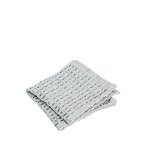 Blomus 69008 12 x 12 in. Caro Waffle Bathroom Washcloth, Microchip