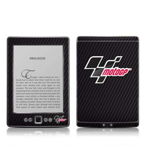 DecalGirl AK4-MOTOGPCL Kindle 4 Skin - MotoGP Carbon Logo