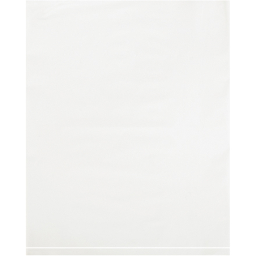 Box Partners PB465W 8 x 10 in. 2 Mil White Flat Poly Bags - Pack of 10