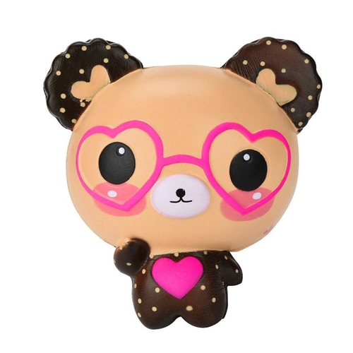 Squishy Love Glasses Bear Scented Squishy