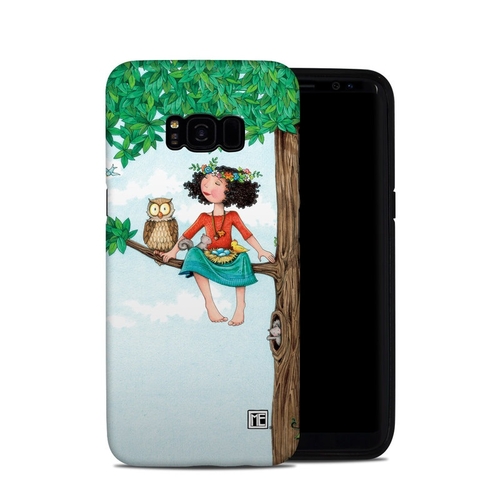 DecalGirl SGS8PHC-NVRALONE Samsung Galaxy S8 Plus Hybrid Case - Never 
