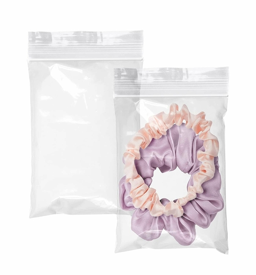 Pack of 1000 Zipper Bags, Clear 3 x 4. Heavy Duty Seal Top