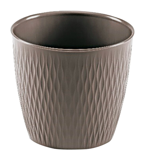 Deroma 7796725 9.1 x 9.85 in. x 9.85 in. Dia. Gray Resin Ariel Cover P