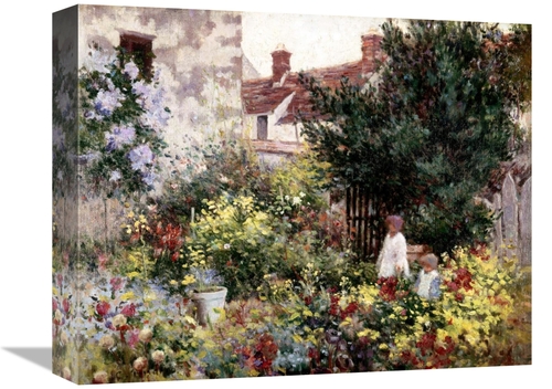 16 in. in the Garden Art Print - Camille Pissarro