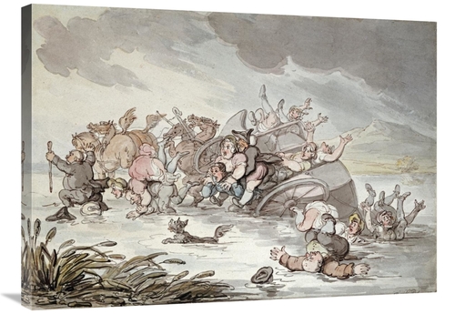 Global Gallery GCS-267209-36-142 36 in. The Mishap Art Print - Thomas 