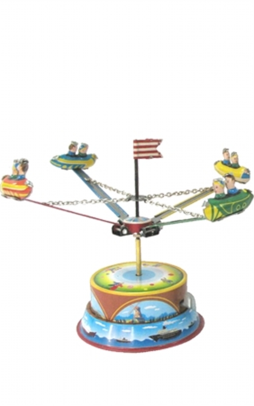 SHAN MM266 Collectible Tin Toy - Carousel