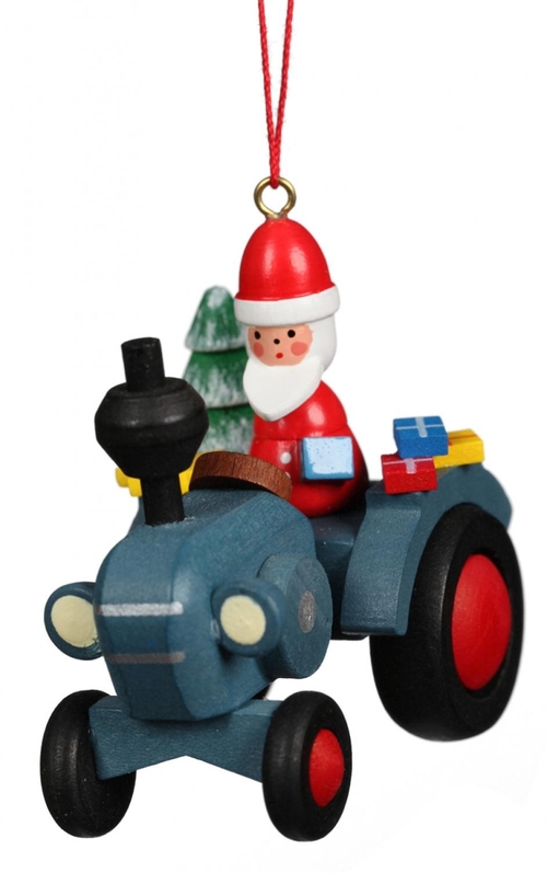 Alexander Taron 10-0640 Christian Ulbricht Ornament - Tractor with San