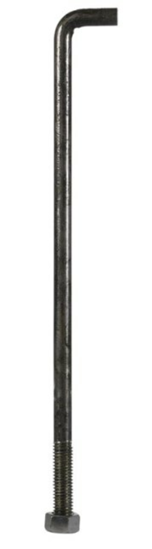 Hillman 260332 0.5 x 12 in. Non-Plated Steel Anchor Bolt