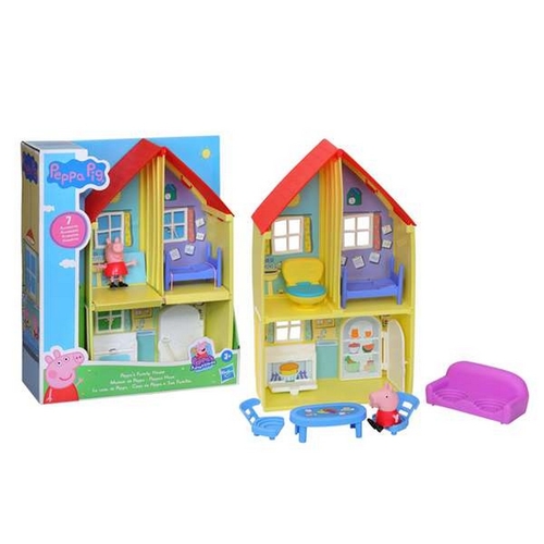 Doll's House Peppa Pig Family House 30 x 25 x 8,6 cm