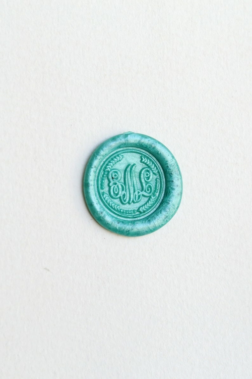 3 initials Custom Monogram Wax Seal Stamp Wedding wax seal stampb 